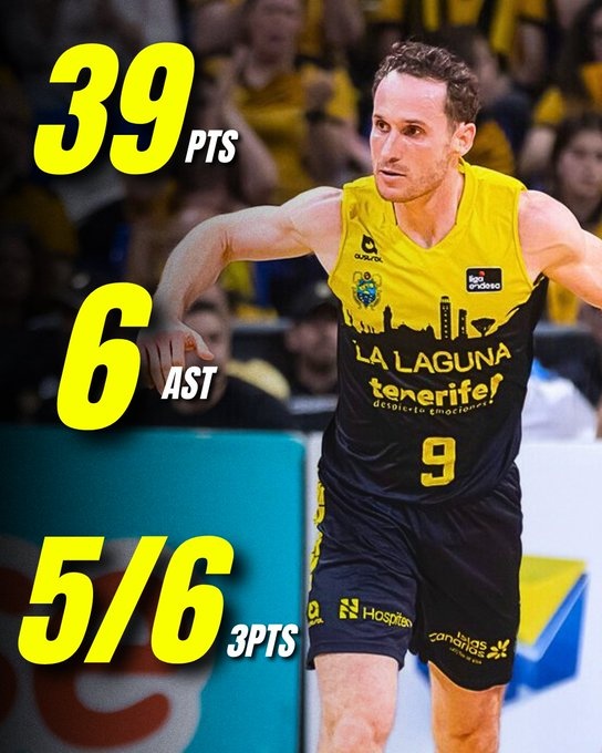 湖人舊將！42歲胡爾塔斯西甲季后賽砍39分6助 今年還斬獲聯賽MVP