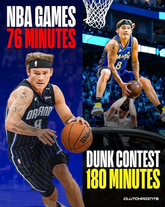 還能就業嗎？麥克朗NBA一共登場76分鐘 扣籃大賽出戰3個小時