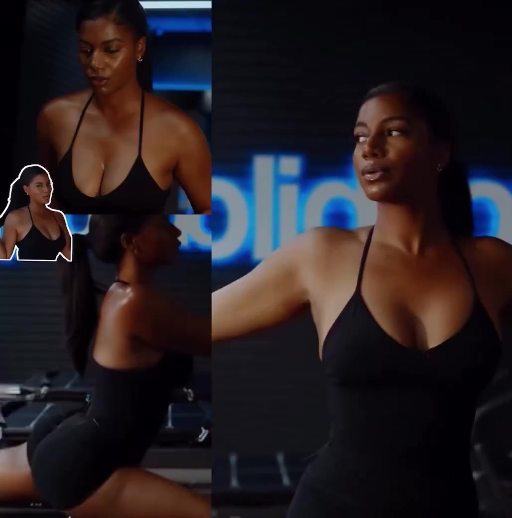身材相當炸裂！美女NBA場邊記者曬保持傲人身材的鍛煉視頻