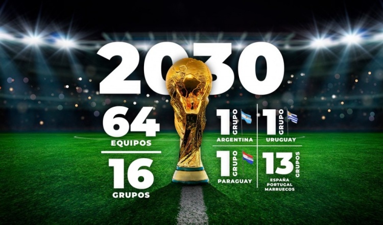 奧萊報：若2030年世界杯擴軍64隊，阿根廷將有望承辦一整個小組賽