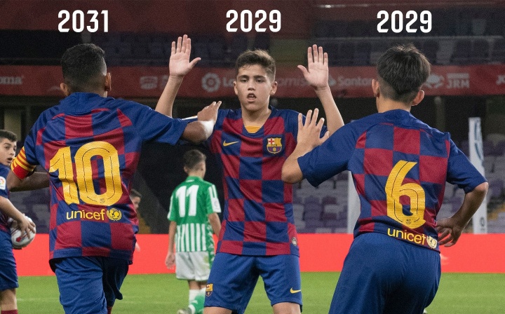 紅藍未來！拉瑪西亞18歲三杰：亞馬爾2031，庫巴西+伯納爾2029